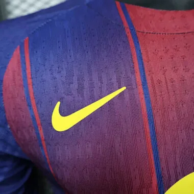 25-26 Player Barcelona Home Long Sleeve Kit S-4XL Football Jersey