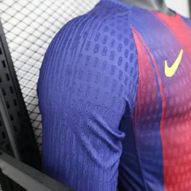 25-26 Player Barcelona Home Long Sleeve Kit S-4XL Football Jersey