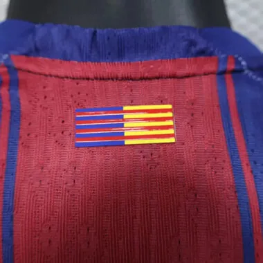 25-26 Player Barcelona Home Long Sleeve Kit S-4XL Football Jersey