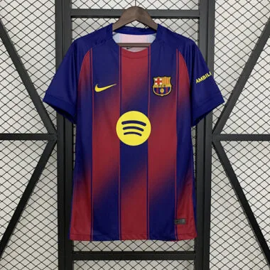 25-26 Barcelona Home Kit Soccer Jersey