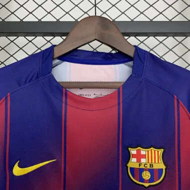 25-26 Barcelona Home Kit Soccer Jersey