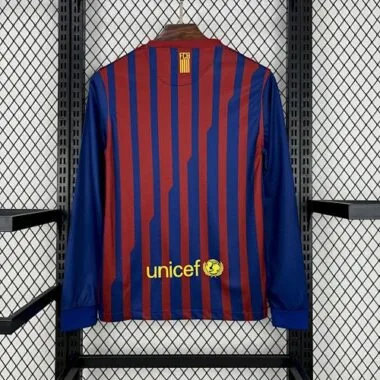 2011-12 Retro Long sleeve Barcelona Home S-XXL