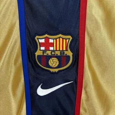 2001-02 Retro Barcelona Away S-XXL