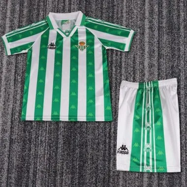1995-97 Retro Kids Real Betis Home Kit