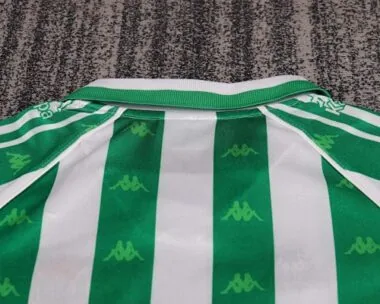 1995-97 Retro Kids Real Betis Home Kit