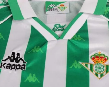 1995-97 Retro Kids Real Betis Home Kit