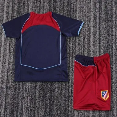 04-05 Retro Kids Atlético Madrid Away Kit
