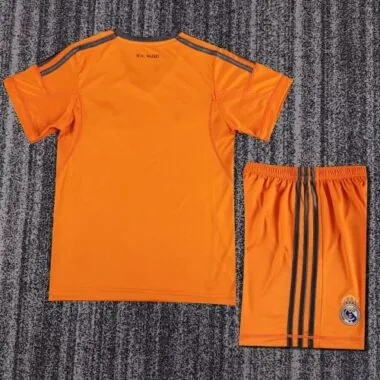 13-14 Retro Kids Real Madrid Second Away Kit