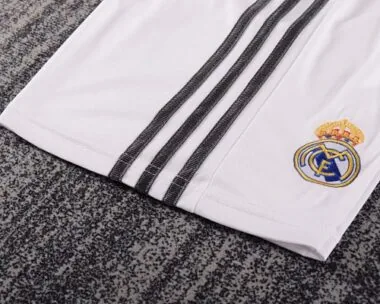 13-14 Retro Kids Real Madrid Home Kit