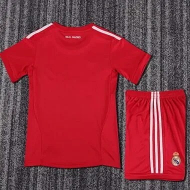 11-12 Retro Kids Real Madrid Second Away Kit