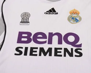 06-07 Retro Kids Real Madrid Home Kit