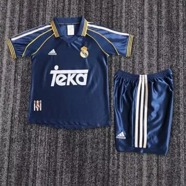 1998-00 Retro Kids Real Madrid Second Away Kit