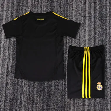 11-12 Retro Kids Real Madrid Goalkeeper Kit
