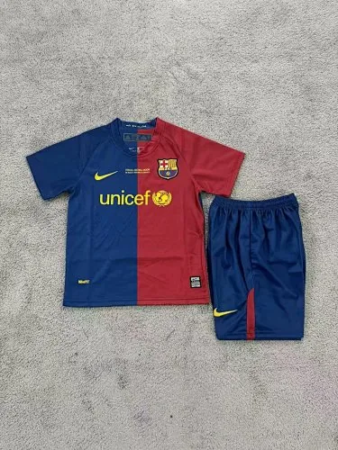 08-09 Retro Kids Barcelona Home Kit