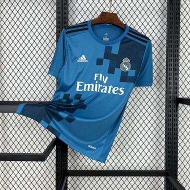 2017-18 Retro Real Madrid Second Away S-XXL