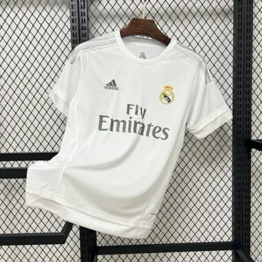 2015-16 Retro Real Madrid Home S-XXL