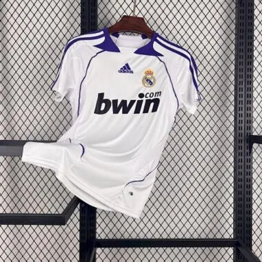 2007-08 Retro Real Madrid Home S-XXL