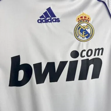2007-08 Retro Real Madrid Home S-XXL