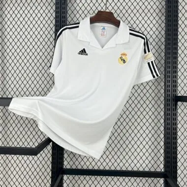 2001-02 Retro Real Madrid Home S-XXL