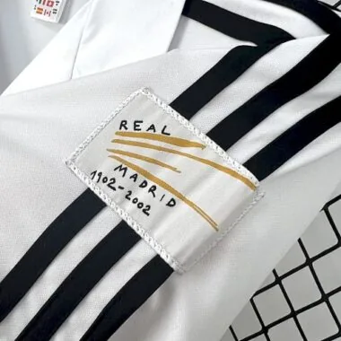 2001-02 Retro Real Madrid Home S-XXL