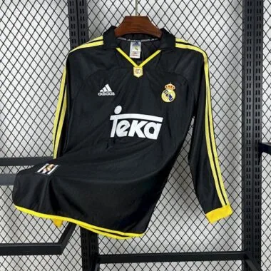 1998-99 Retro Long Sleeves Real Madrid Away S-XXL