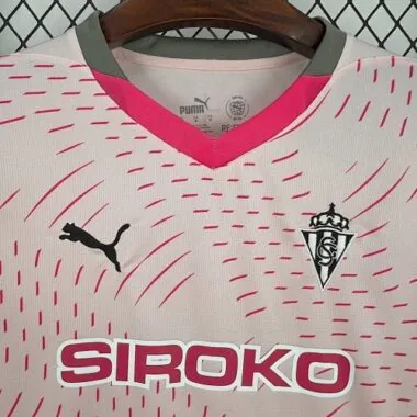 24-25 Sporting de Gijón Pink S-XXL