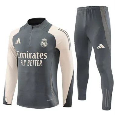 2024/25 Real Madrid Long Sleeve Training Suit