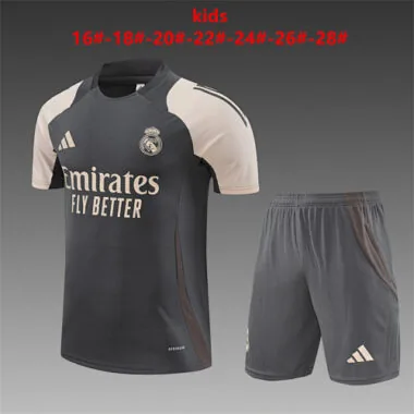 24-25 Real Madrid Kids Training Soccer Jerseys Yupoo