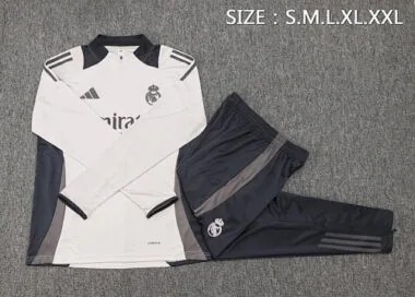 24-25 Real Madrid Long Sleeve Training Suit Yupoo