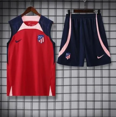 23-24 Atletico Madrid Training Vest Kit S-XXL Soccer Jerseys 3