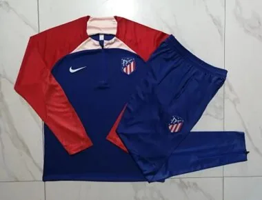 23-24 Atletico Madrid Long Sleeve Training Suit Yupoo(1)