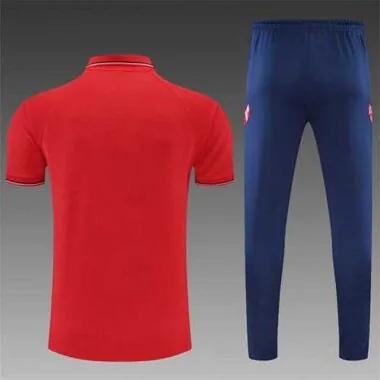 Atletico Madrid Polo red chest print