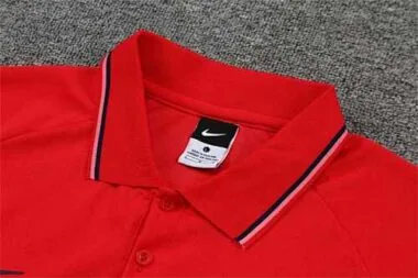 Atletico Madrid Polo red chest print