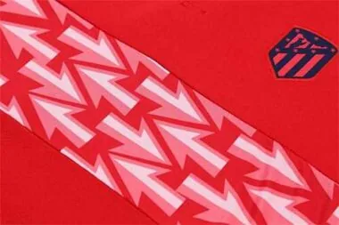 Atletico Madrid Polo red chest print