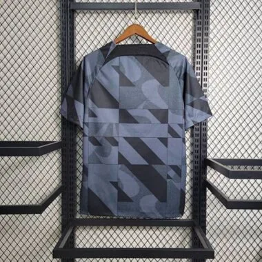 2023/24 Barcelona training Black Cheap Soccer Jerseys
