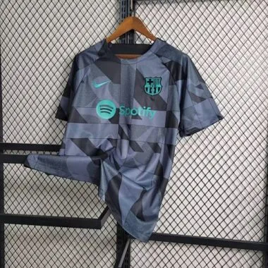 2023/24 Barcelona training Black Cheap Soccer Jerseys