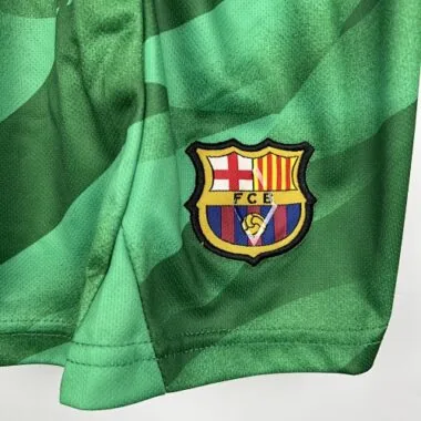 23-24 Barcelona Kids goalkeeper green size 16-28