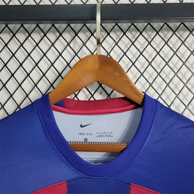 23-24 Barcelona Home Long Sleeve Size S-XXL Soccer Jerseys