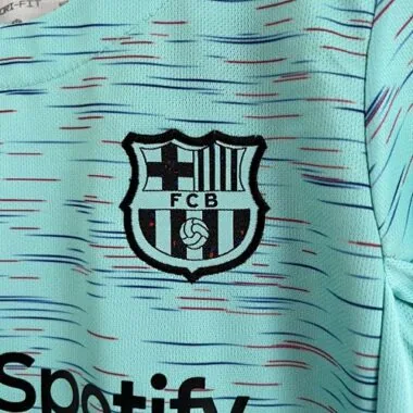 23-24 kids Barcelona third away size 16-28 Cheap Football Kit