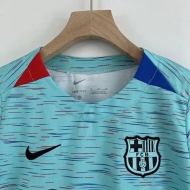 23-24 kids Barcelona third away size 16-28 Cheap Football Kit