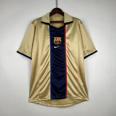 02-03 Barcelona Away Retro Soccer Jerseys