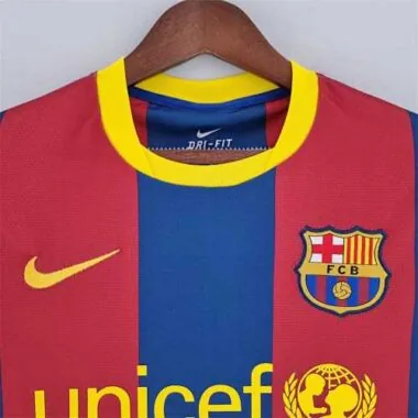 06-07 Barcelona UEFA Champions league home long sleeve