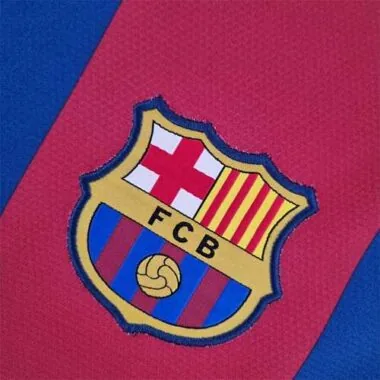 06-07 Barcelona UEFA Champions league home long sleeve