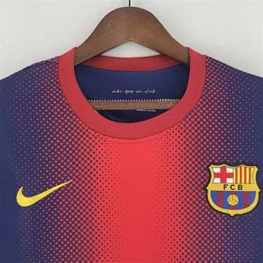 12-13 Barcelona home long sleeve