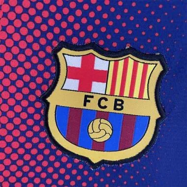 12-13 Barcelona home long sleeve