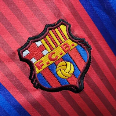 91-92 Barcelona home Long Sleeve