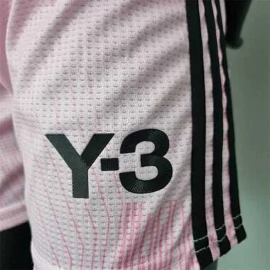 22-23 Real Madrid Y3 pink kids kit