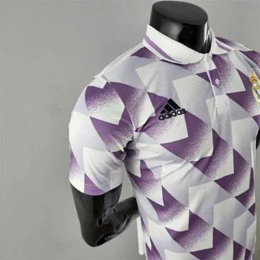 22-23 Real Madrid POLO purple-white