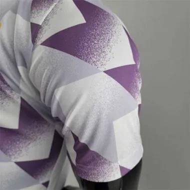 22-23 Real Madrid POLO purple-white