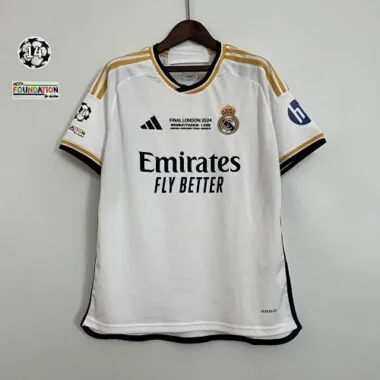 2023/24 Real Madrid Home Kit UCL Championship Final All Version